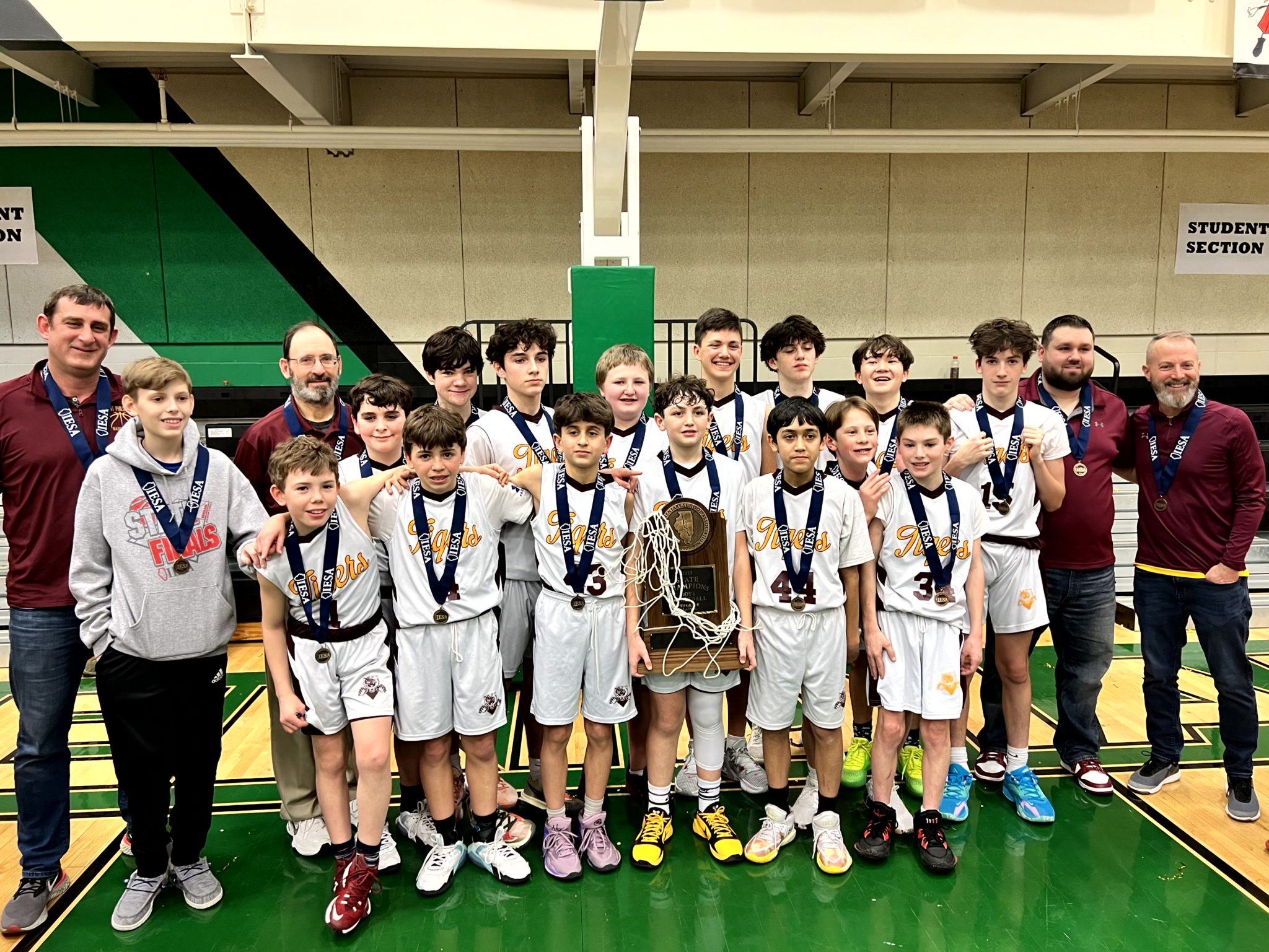 Congratulations 7th grade Boys Basketball Team - St. Philomena School